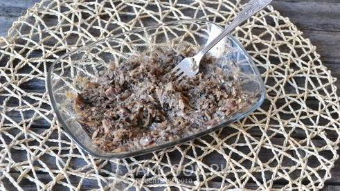 салат шпроты под шубой