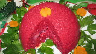 Салат-суфле Селедка под шубой