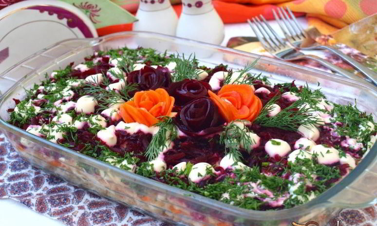 Рецепт сельди под шубой с яблоком