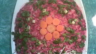 Селедка под шубкой Пикантная