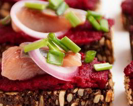 Селедка под шубой фуршетная