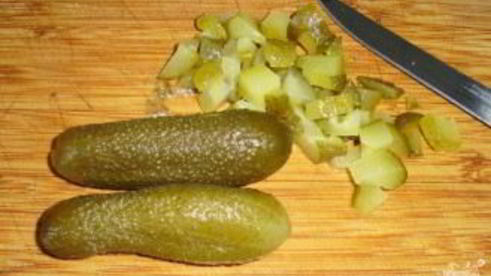 селедка под шубой кубиками