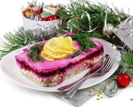 Селедка под шубой с яйцом