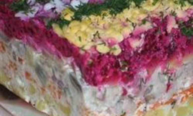 Рецепт селедки под шубой