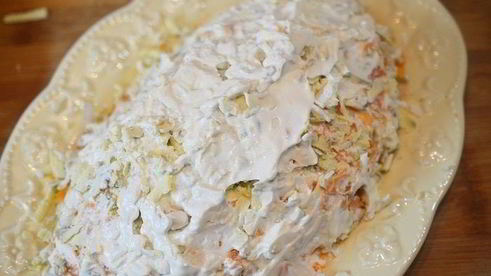 тунец под шубой