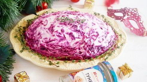 тунец под шубой