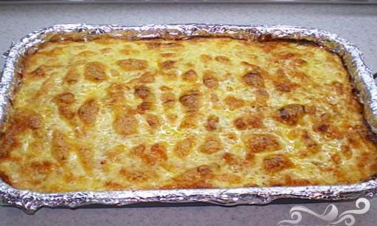 Рецепт запеканки окунь под шубой