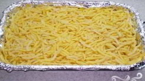 запеканка окунь под шубой