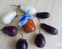 Салат с баклажанами