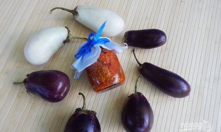 Рецепт салата с баклажанами