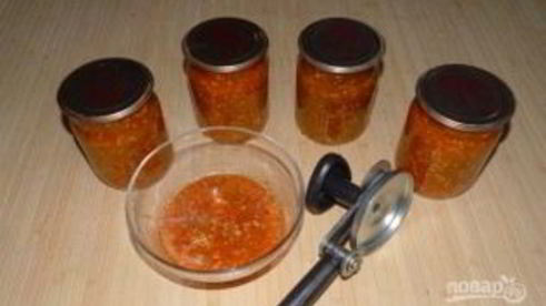 салат с баклажанами