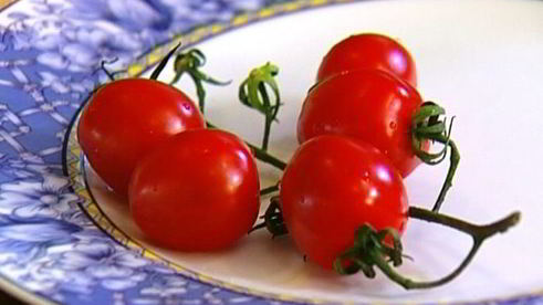 салат с чечевицей и бужениной