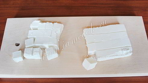 салат с фетой и арбузом