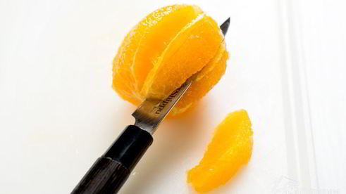 салат с креветками, руколой и апельсиновой заправкой