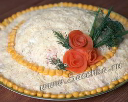 Салат Шляпка