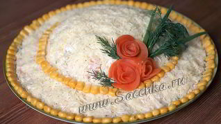 Салат Шляпка