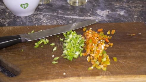 салат тещин язык из кабачков с перцем