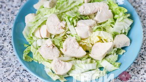 салат цезарь с пекинской капустой