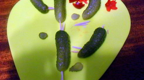 салат цветущий кактус