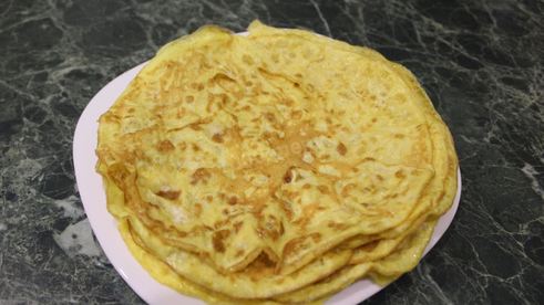 салат вдохновение ветчиной