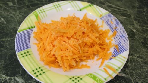 салат вдохновение ветчиной