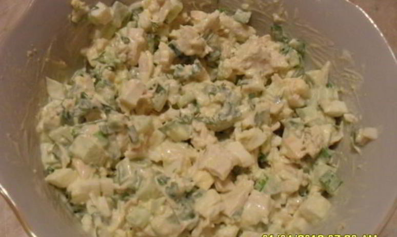 Рецепт салата весна