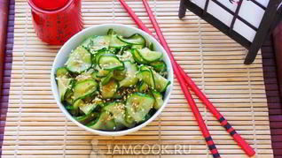 Суномоно — японский салат из огурцов