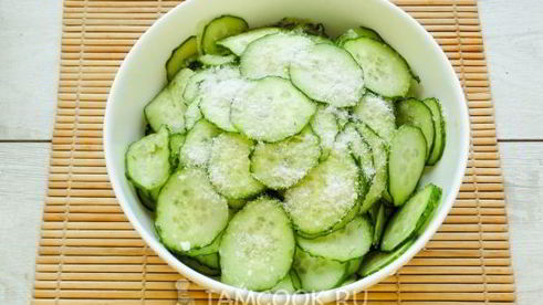 суномоно — японский салат из огурцов