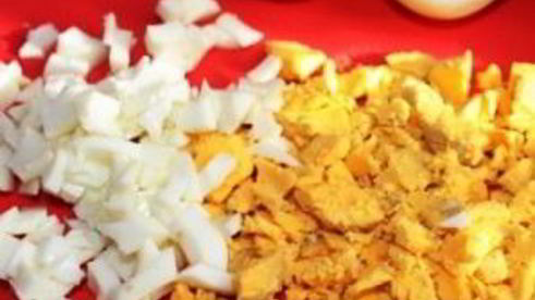 сытный новогодний салат