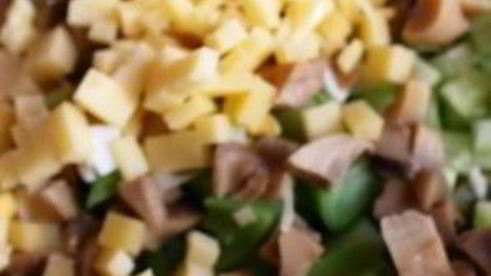 сытный новогодний салат