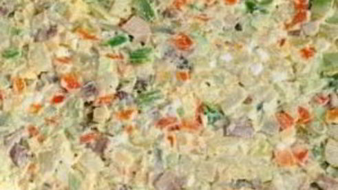 сытный новогодний салат