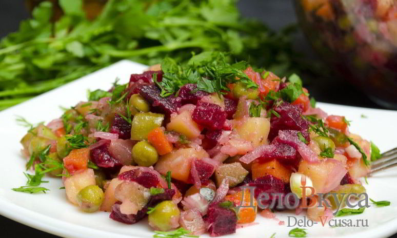 Рецепт салата винегрет