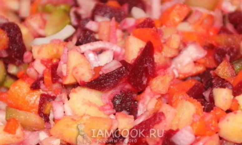 Рецепт винегрета классического