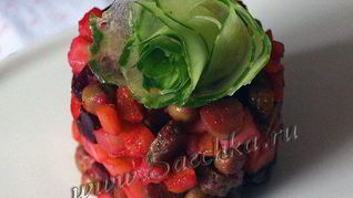 Винегрет с горошком