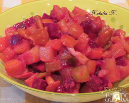 Винегрет с опятами