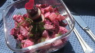 Винегрет с сельдью