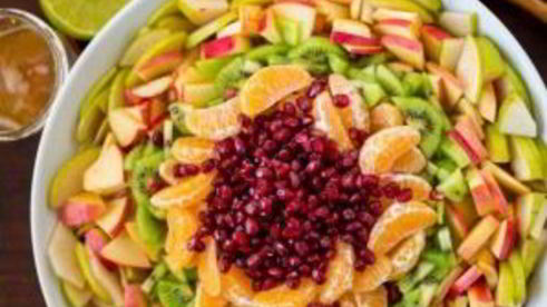 зимний фруктовый салат