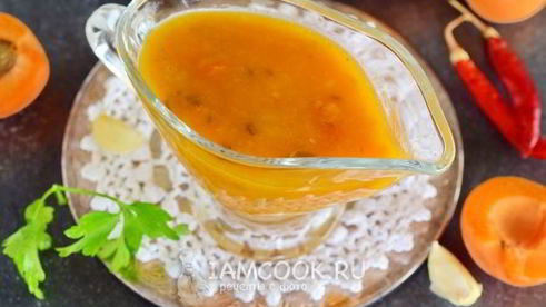 абрикосовый соус