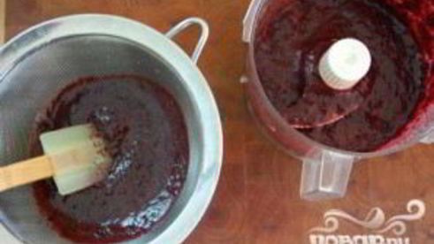 чернично-лаймовый соус