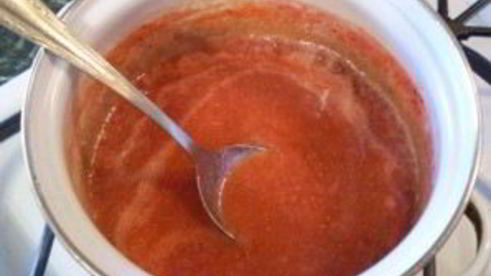 клубничный соус