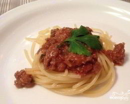 Мясной соус к спагетти