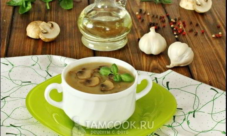 Рецепт постного грибного соуса