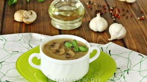 постный грибной соус