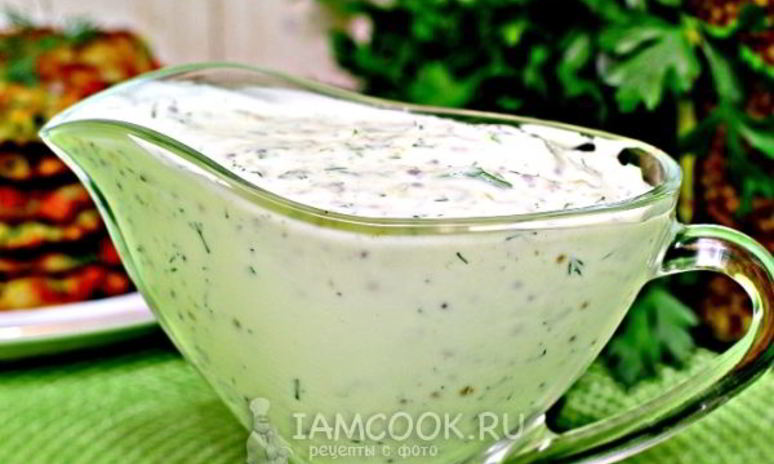 Рецепт сметанного соуса