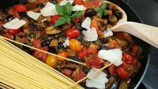 Соус из баклажанов для пасты