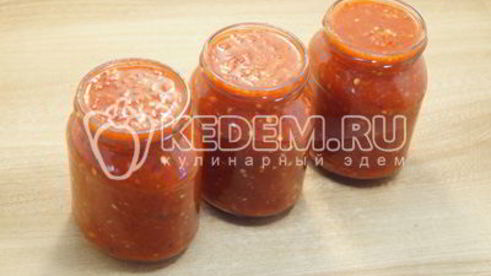 соус на зиму пальчики оближешь