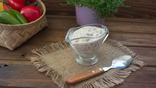 Соус с грибами и сыром