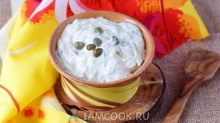 Соус с солеными огурцами