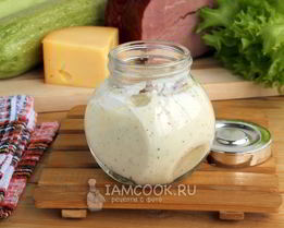 Сливочно сырный соус