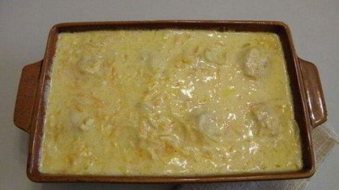 тефтeли под смeтанным соусoм